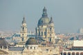 St StephenÃ¢â¬â¢s Basilica in Budapest aerial view